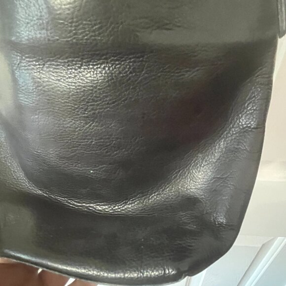 Latico Vintage Navy Blue Leather Braided Detail Crossbody Purse - Picture 4 of 11